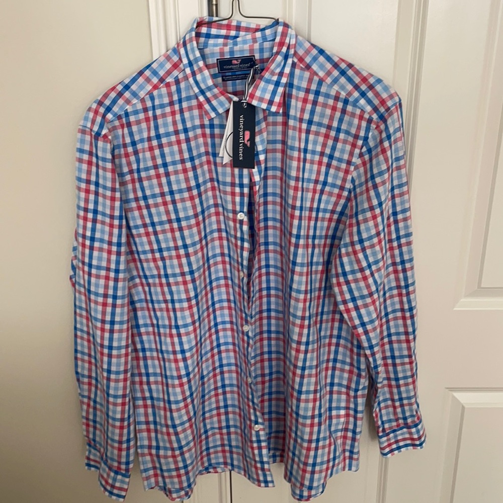 Vineyard vines long sleeve Cooper shirt xl new